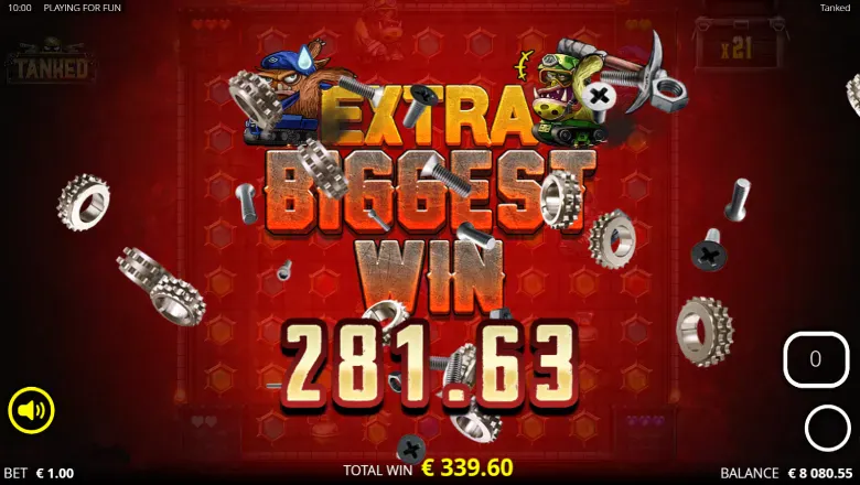 Tanked Big Win