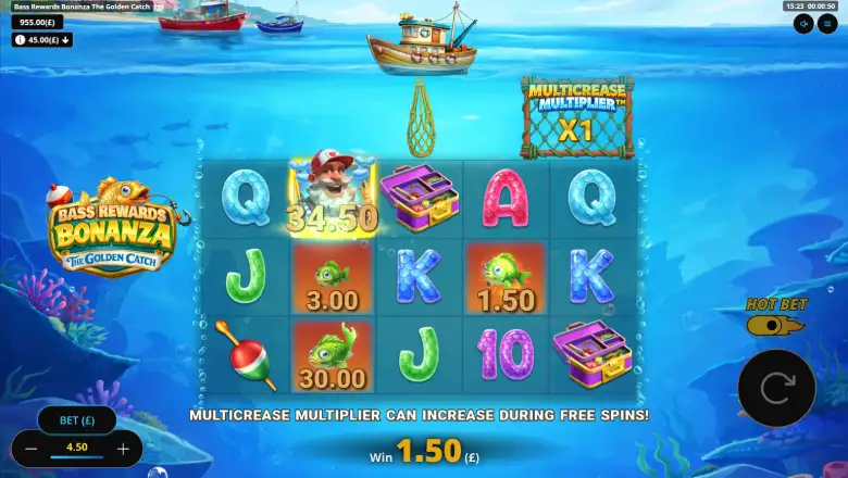 Bass Rewards Bonanza The Golden Catch Basegame