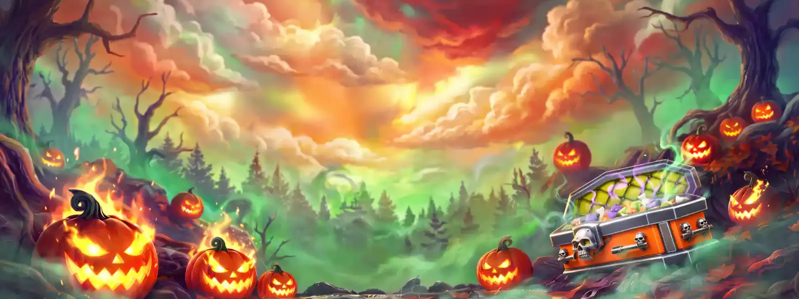 Big Bass Halloween Splash 1000 Background
