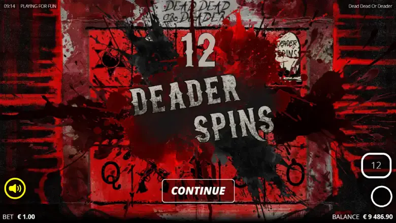 Dead, Dead or Deader Free Spins