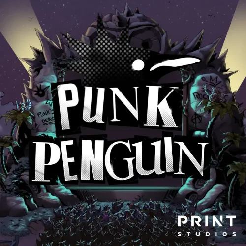 Punk Penguin Icon