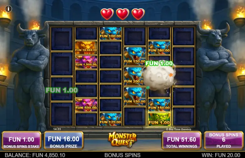 Monster Quest Hold & Spin