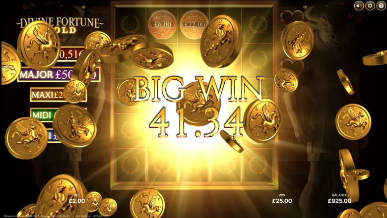 Divine Fortune Gold Big Win