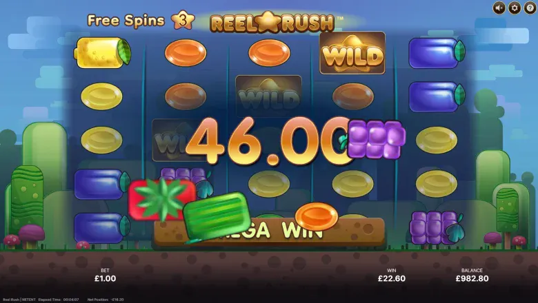 Reel Rush Big Win