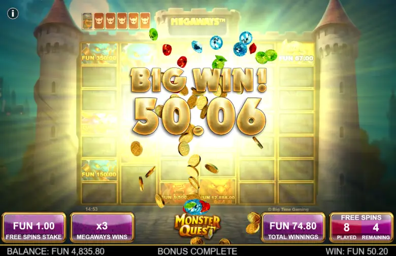 Monster Quest Big Win