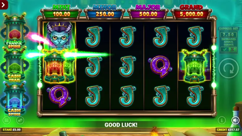 Frankensteins Fortune Base Game