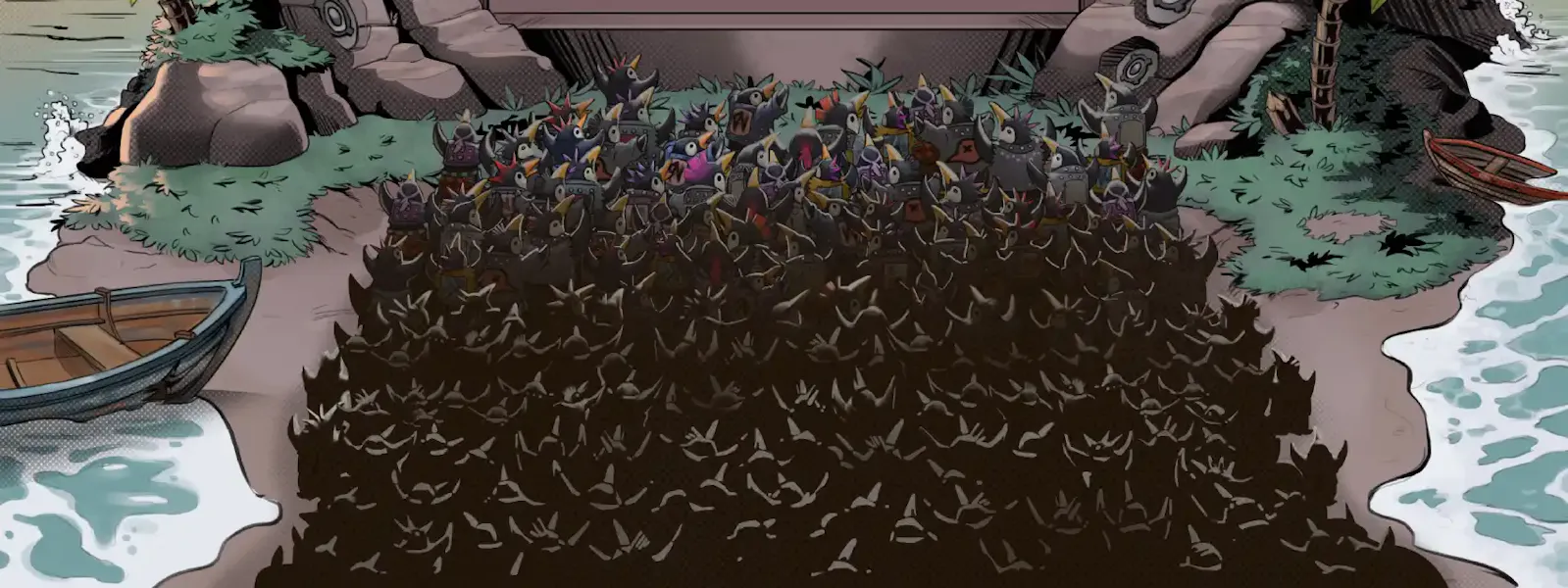 Punk Penguins Background