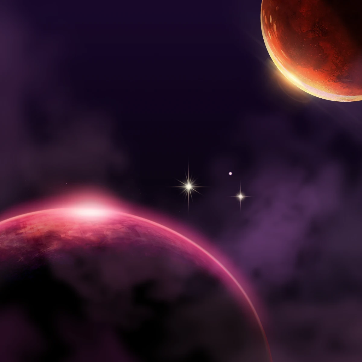 starburst galaxy Background