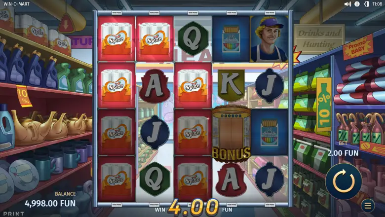 Win-O-Mart Basegame