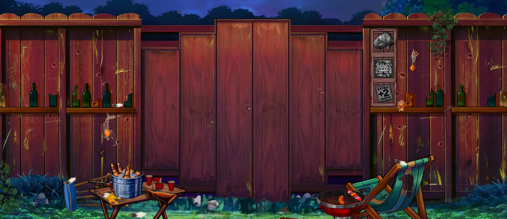 Duck Hunters Happy Hour Background