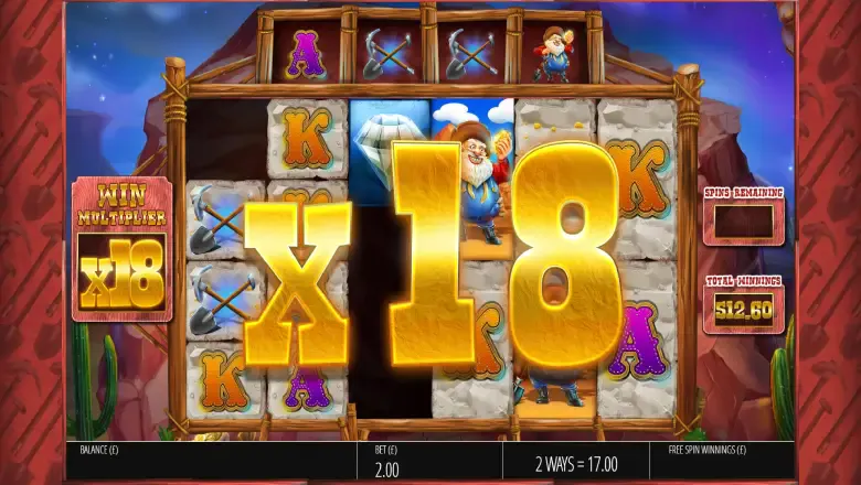 Diamond Mine Megaways Bonus