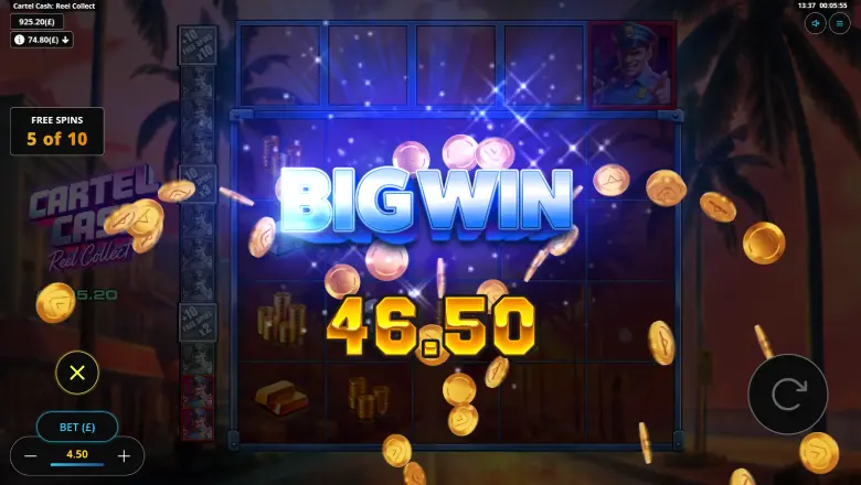 Cartel Cash Reel Collect Big Win