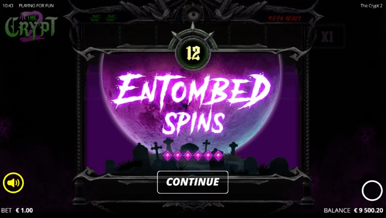 The Crypt 2 Free Spins