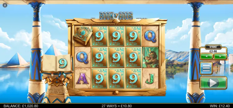 Book of Gods Feature Spin