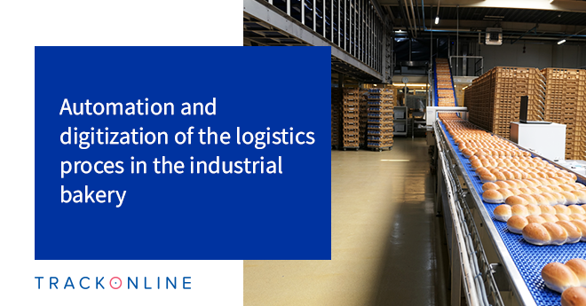 Automation and digitzation of the logistics at the industrial bakery