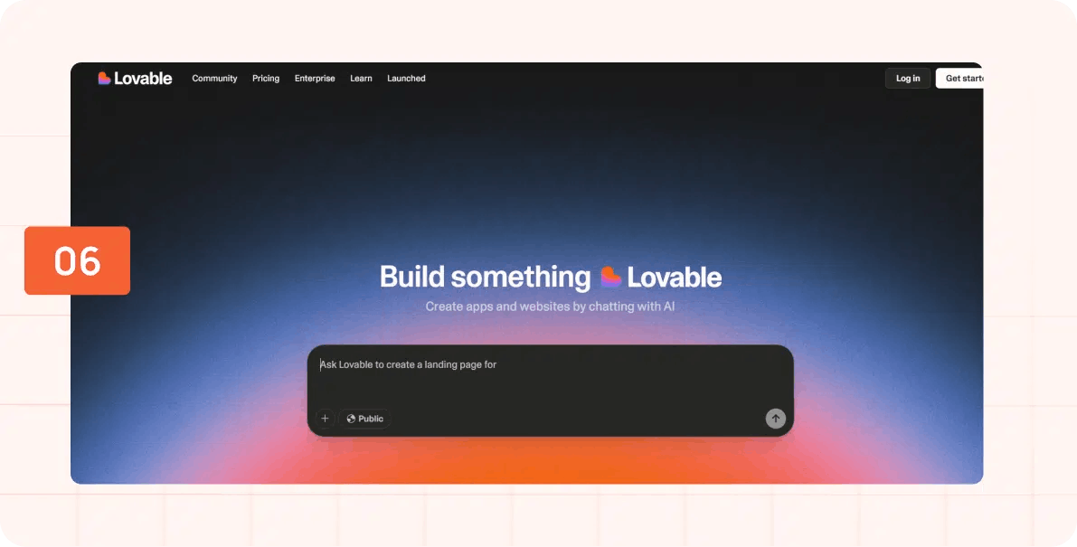 A reminder that AI-powered MVPs should not just work—they should be loveable, pushing innovation beyond labs.