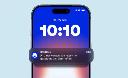 Benachrichtigung bei bestimmtem Kontostand