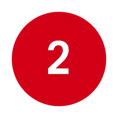 Number 2 icon.