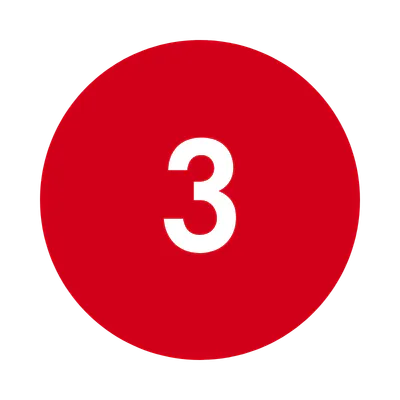 Number 3 icon