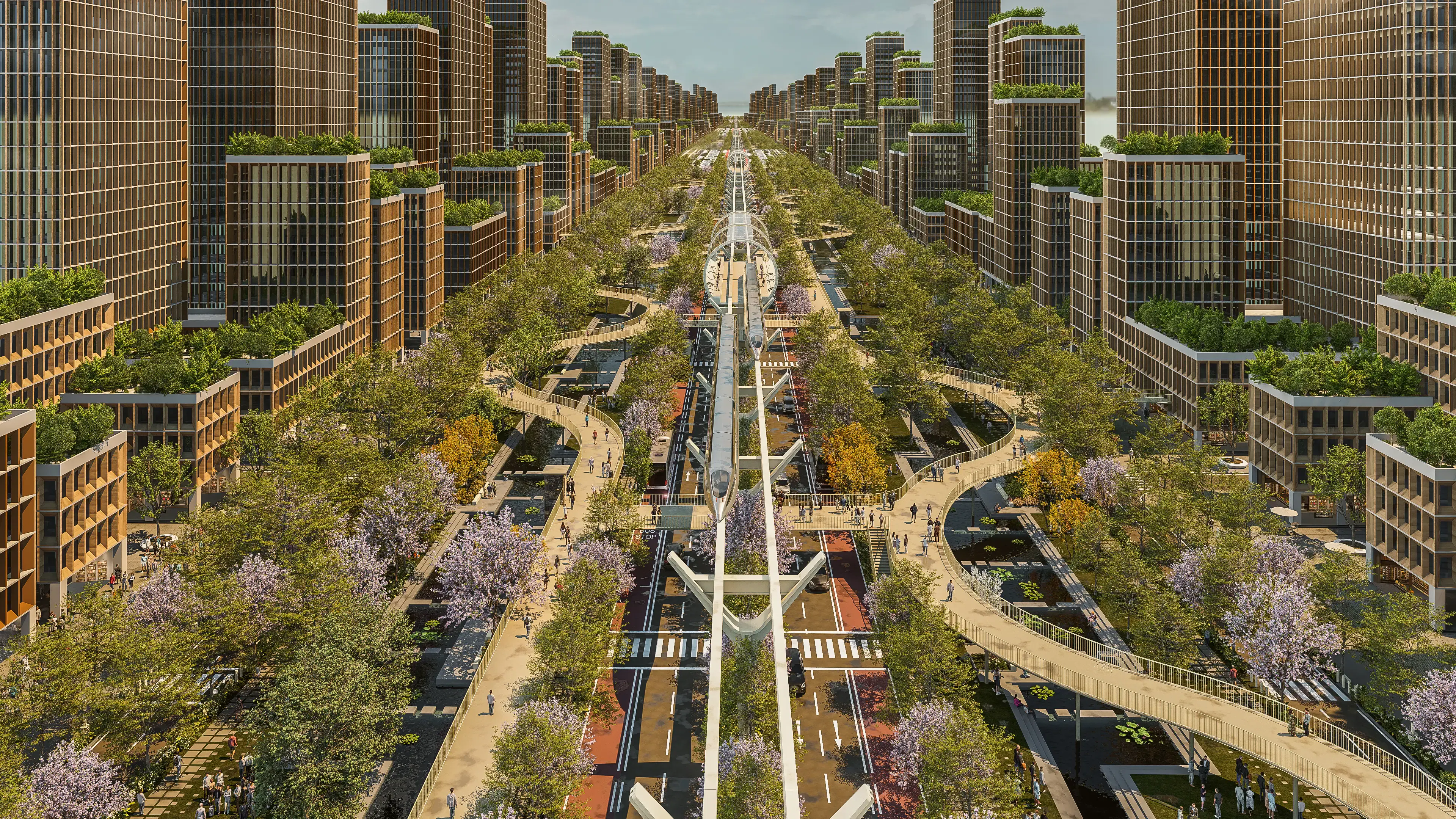 VIEW OF ARTERIAL ROAD