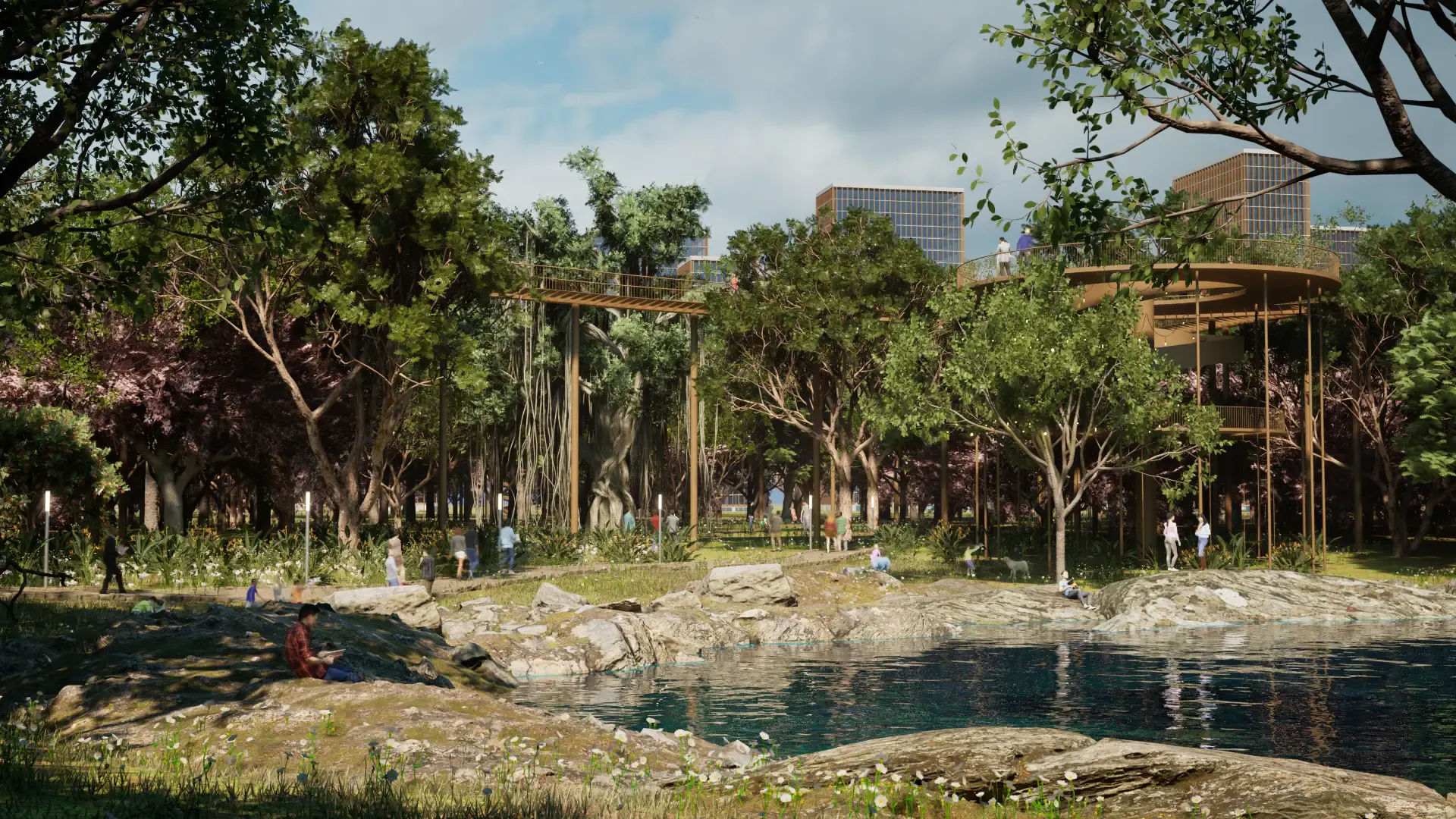 VIEW OF PARKS & OPEN SPACES