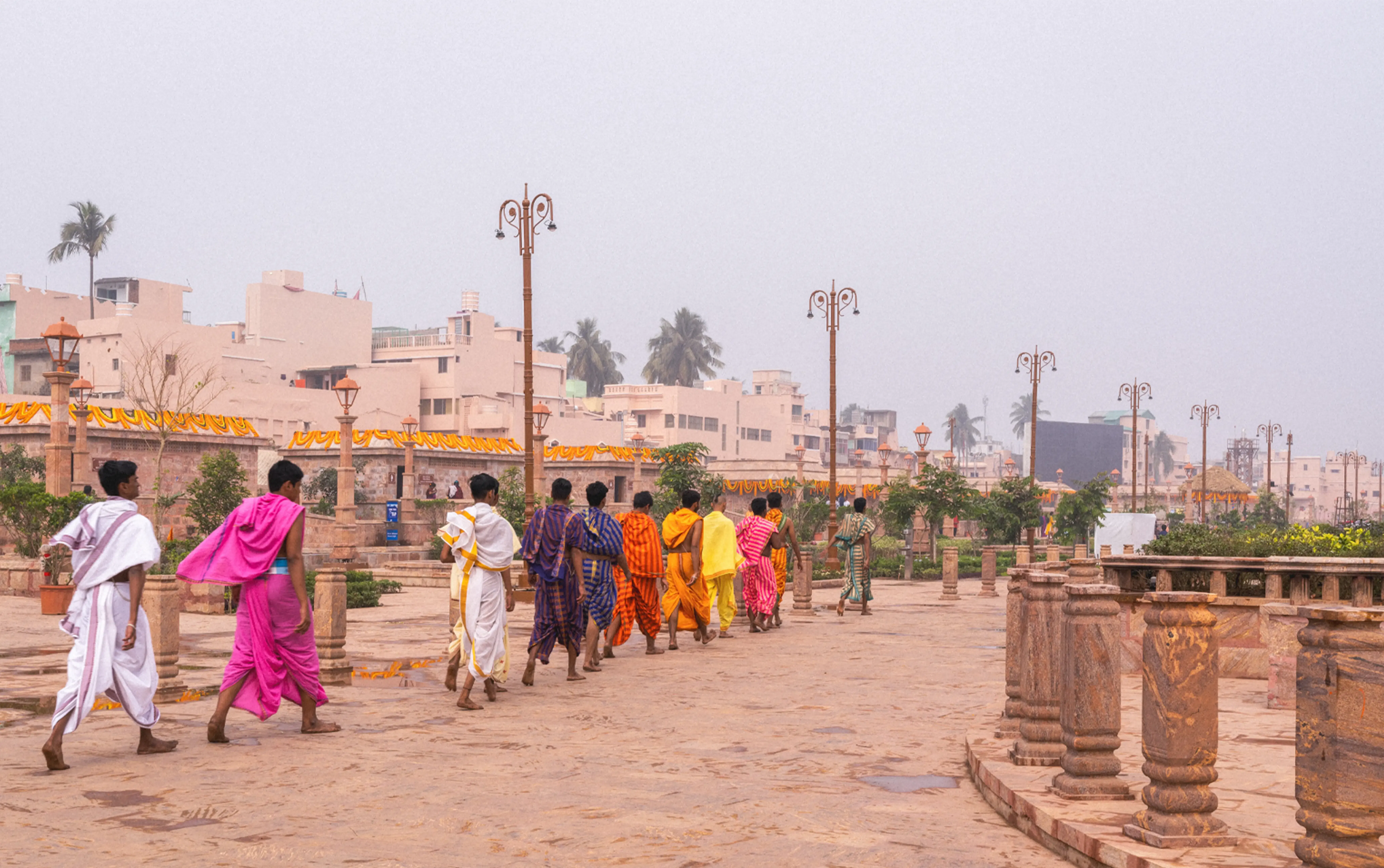 VIEW OF THE INNER PRADAKSHINA PATH