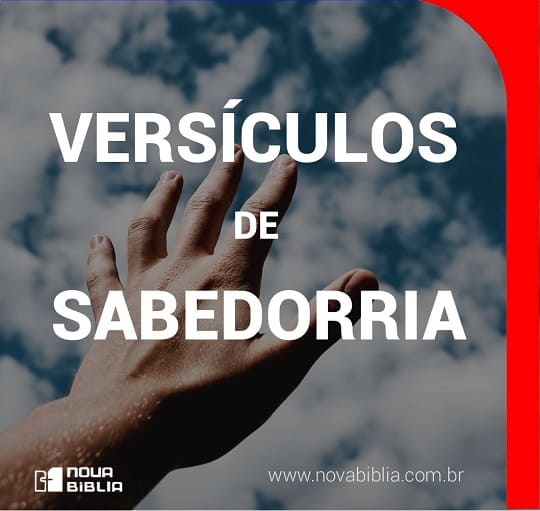 Versículos De Sabedoria - Nova Bíblia Online