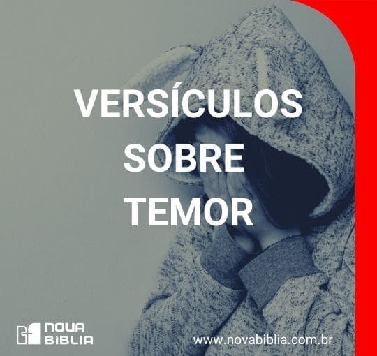 Versículos sobre Temor Nova Bíblia Online