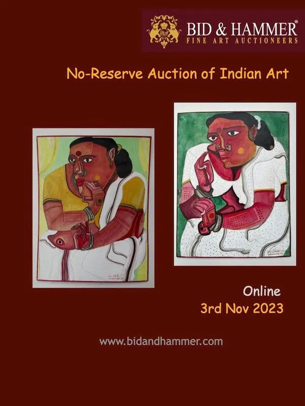 No-Reserve Auction of Indian Art