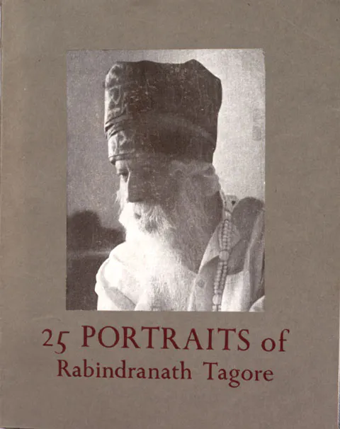 25 PORTRAITS OF RABINDRANATH TAGORE
