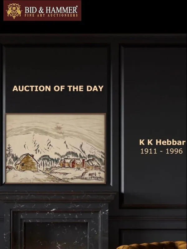 Auction of the Day: K K HEBBAR