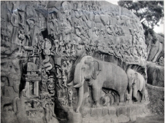 Rock-cut temple of Mahabalipuram