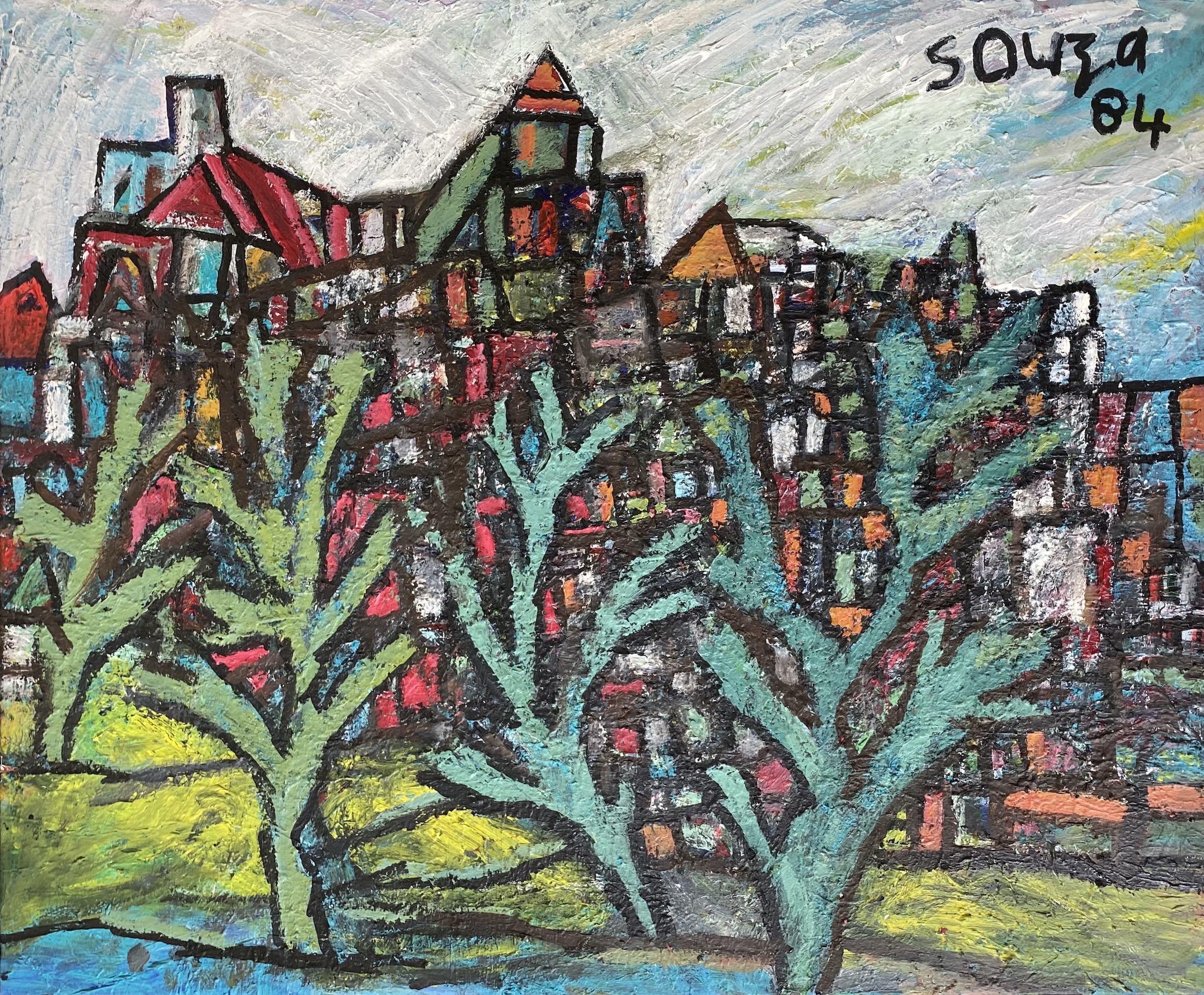 Landscape with Trees