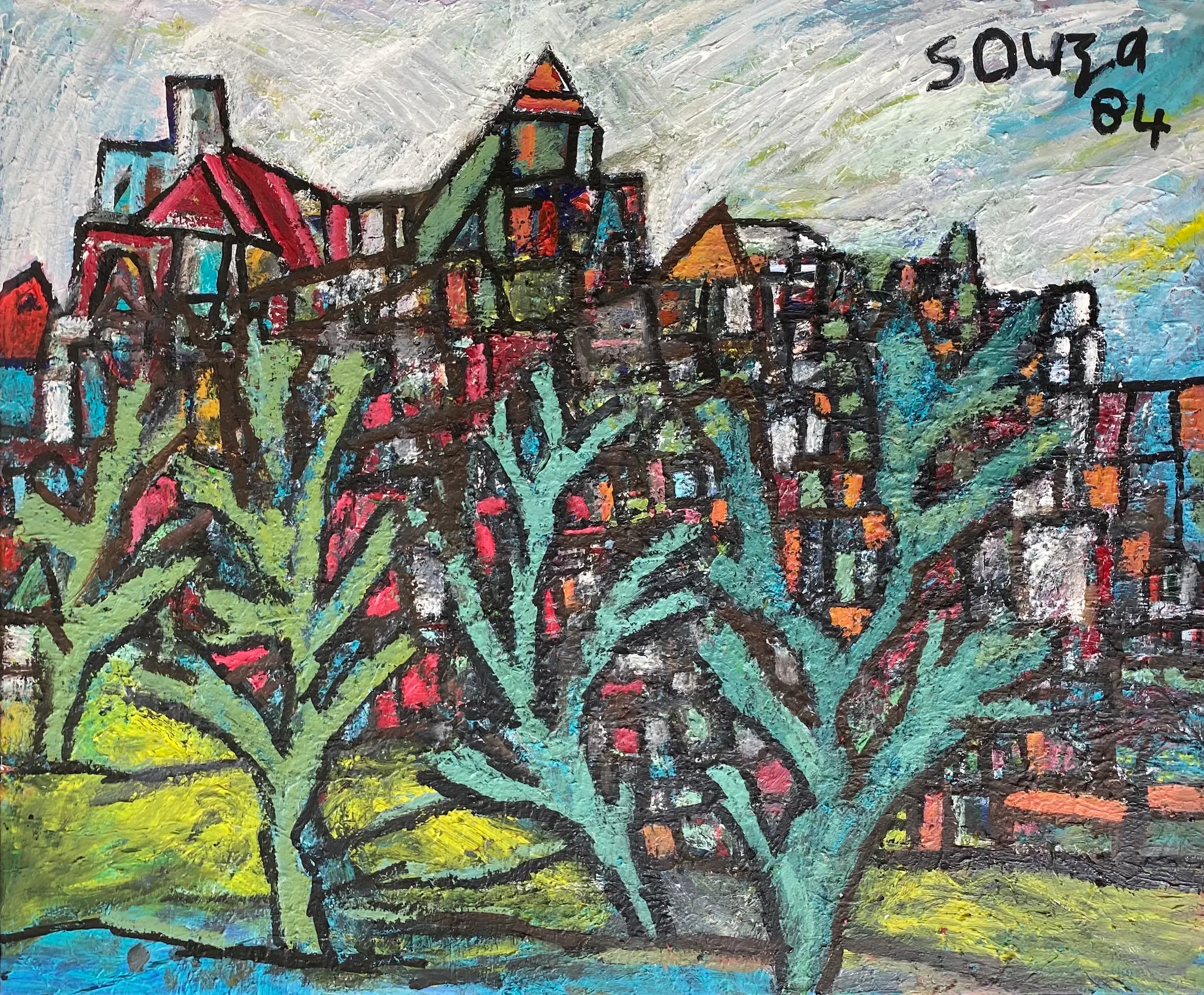 Landscape with Trees