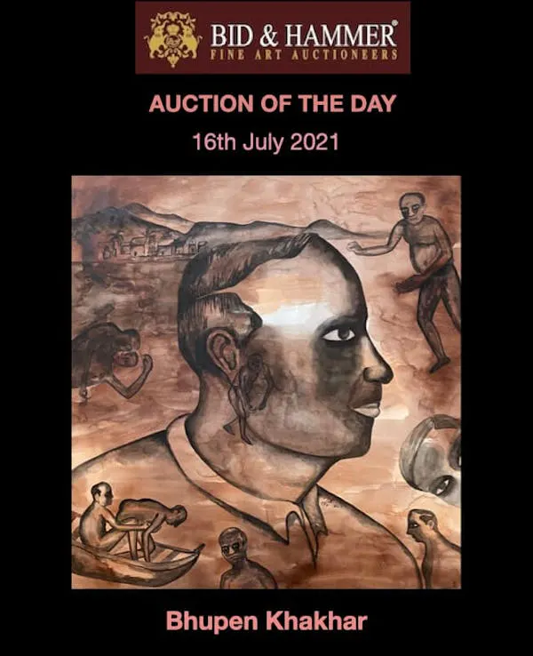 Auction of the Day: BHUPEN KHAKHAR