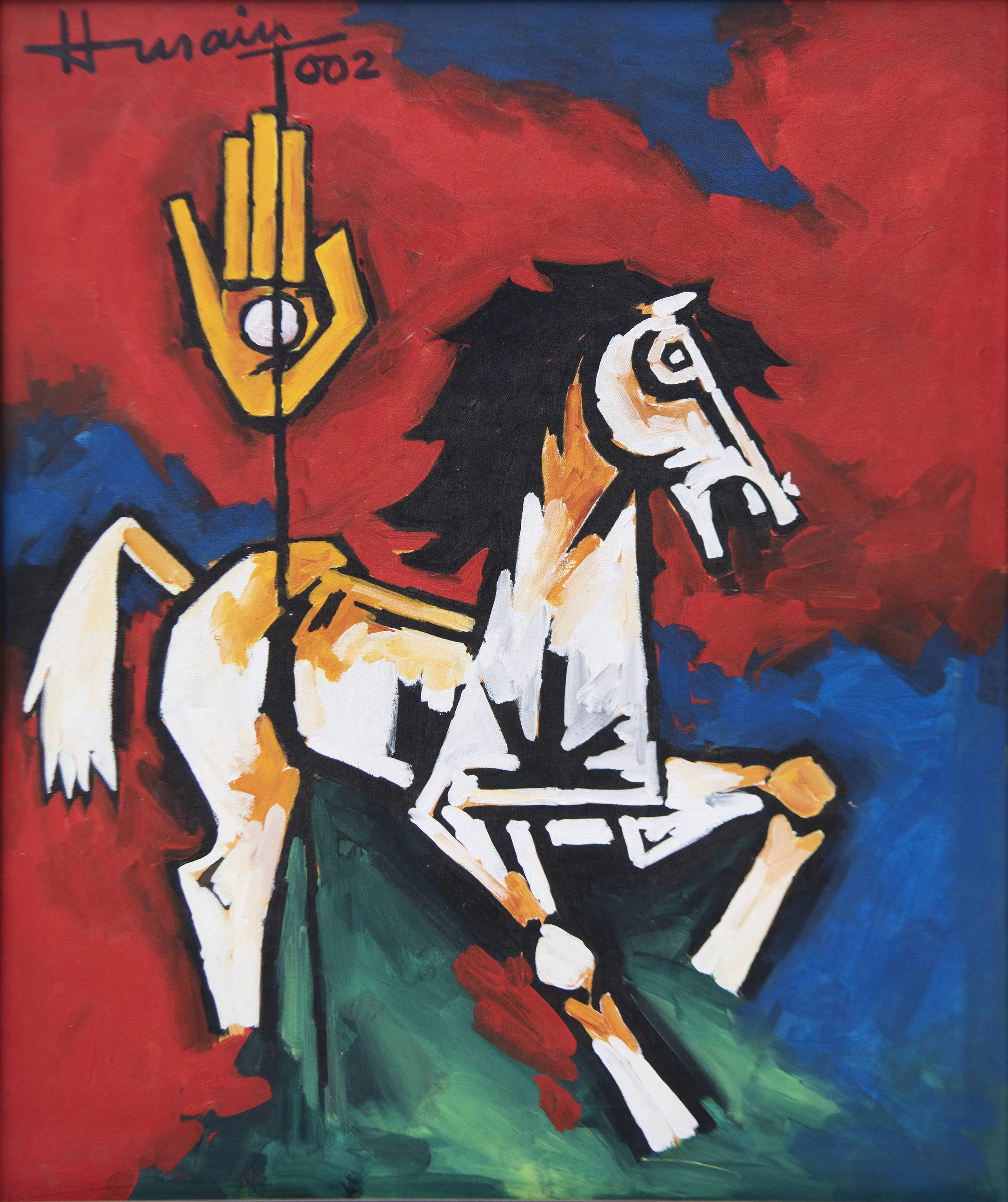 UNTITLED (HORSE WITH A TRISHUL)