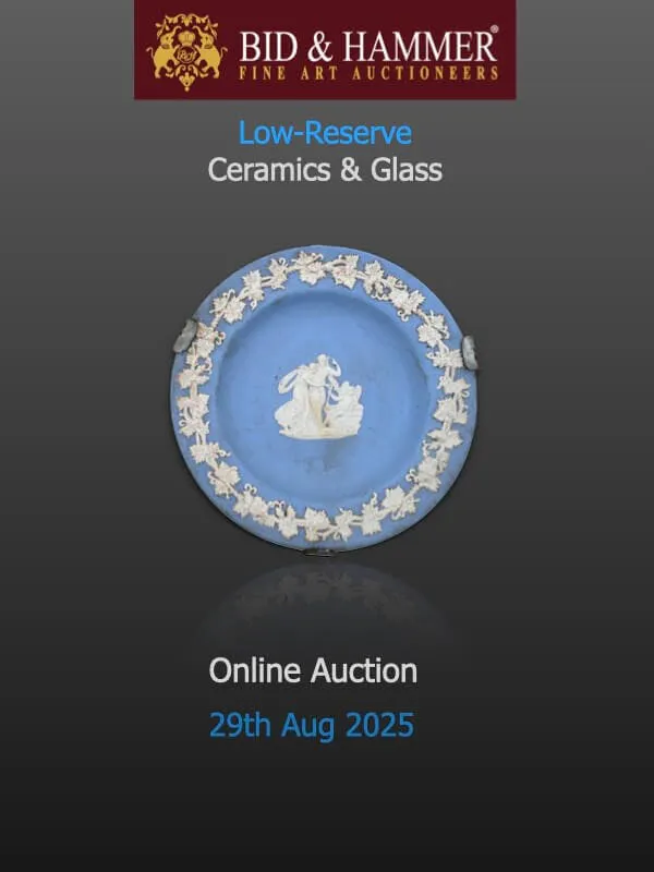 Low-Reserve Auction of Ceramics & Glass