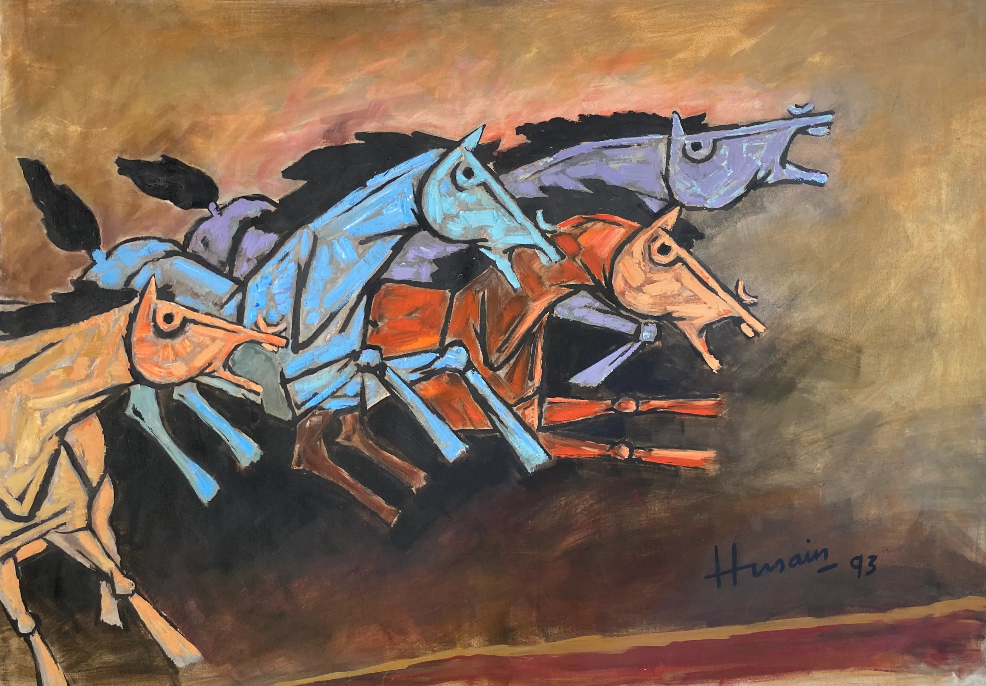 Untitled (Four Horses)