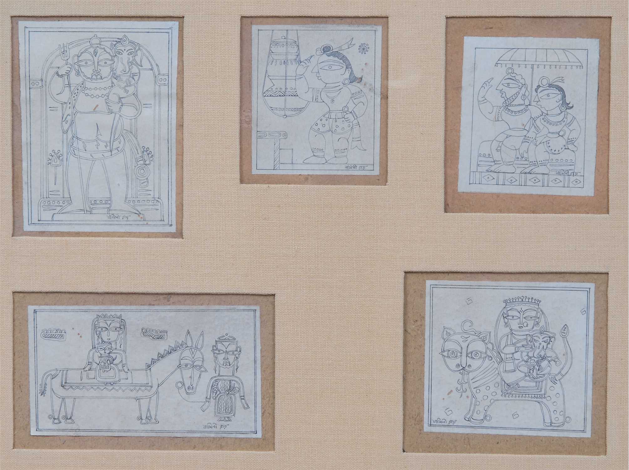 Untitled (Set of sketches)