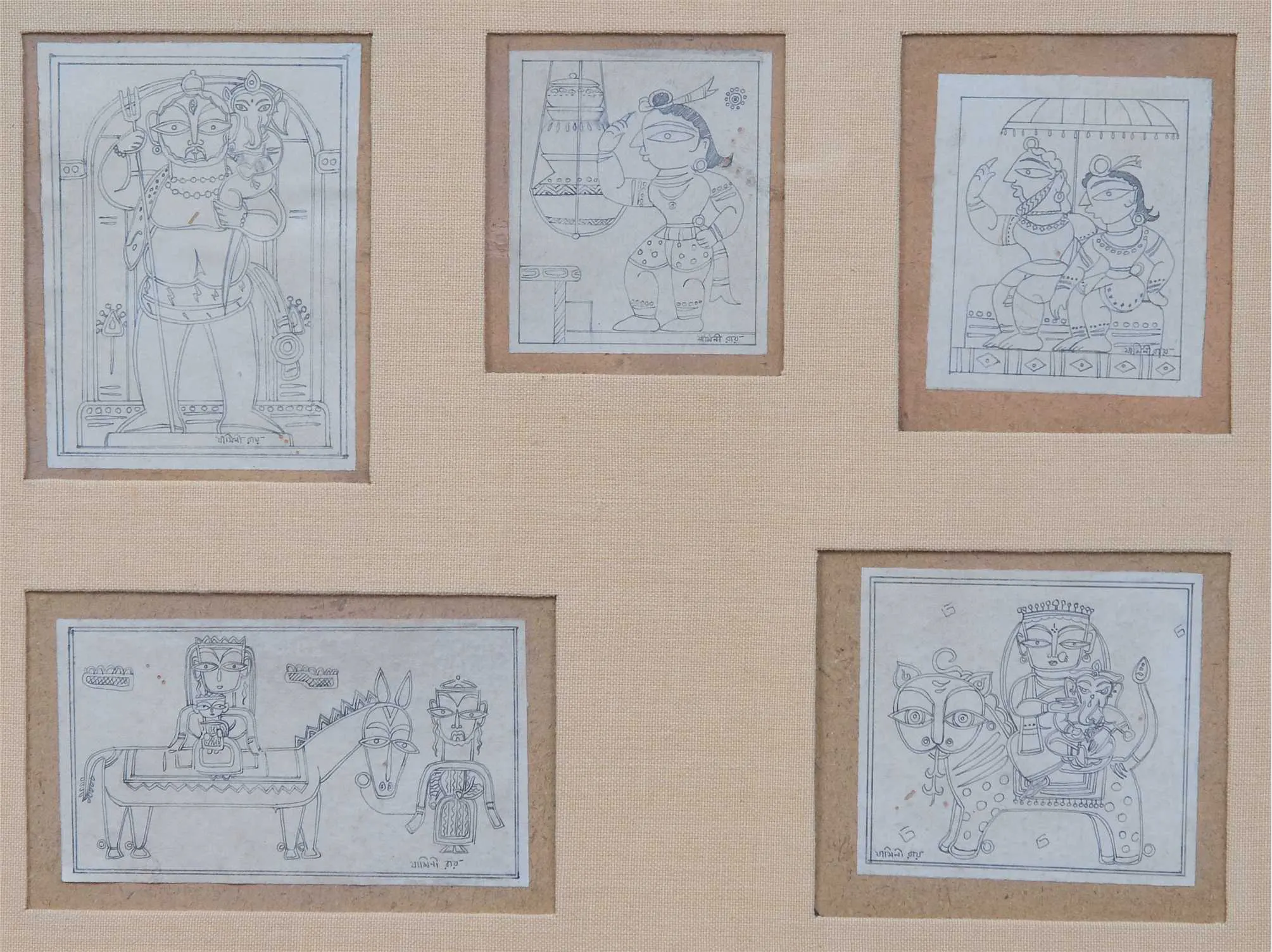 Untitled (Set of sketches)