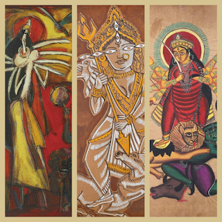Durga in different avatars