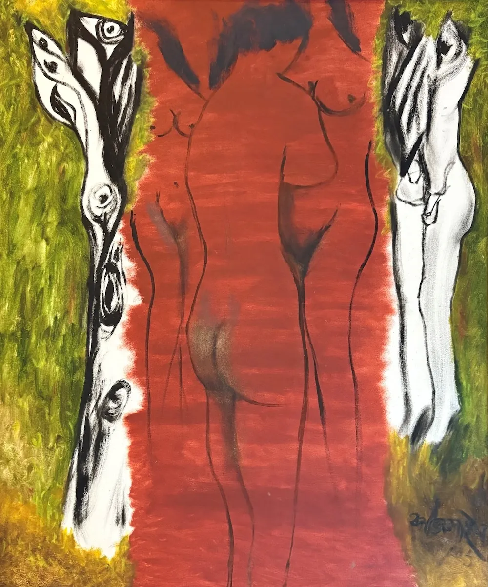 KARTICK CHANDRA PYNE (1931 - 2017)
- Untitled (Lovers)