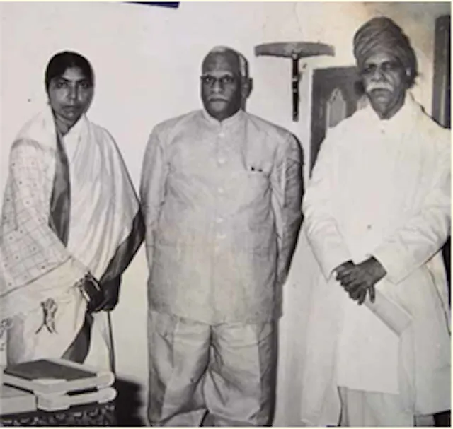 With Sri V. V. Giri, Vice-President of India