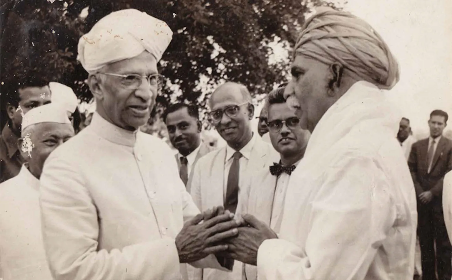With Dr. S. Radhakrishnan, second President of India