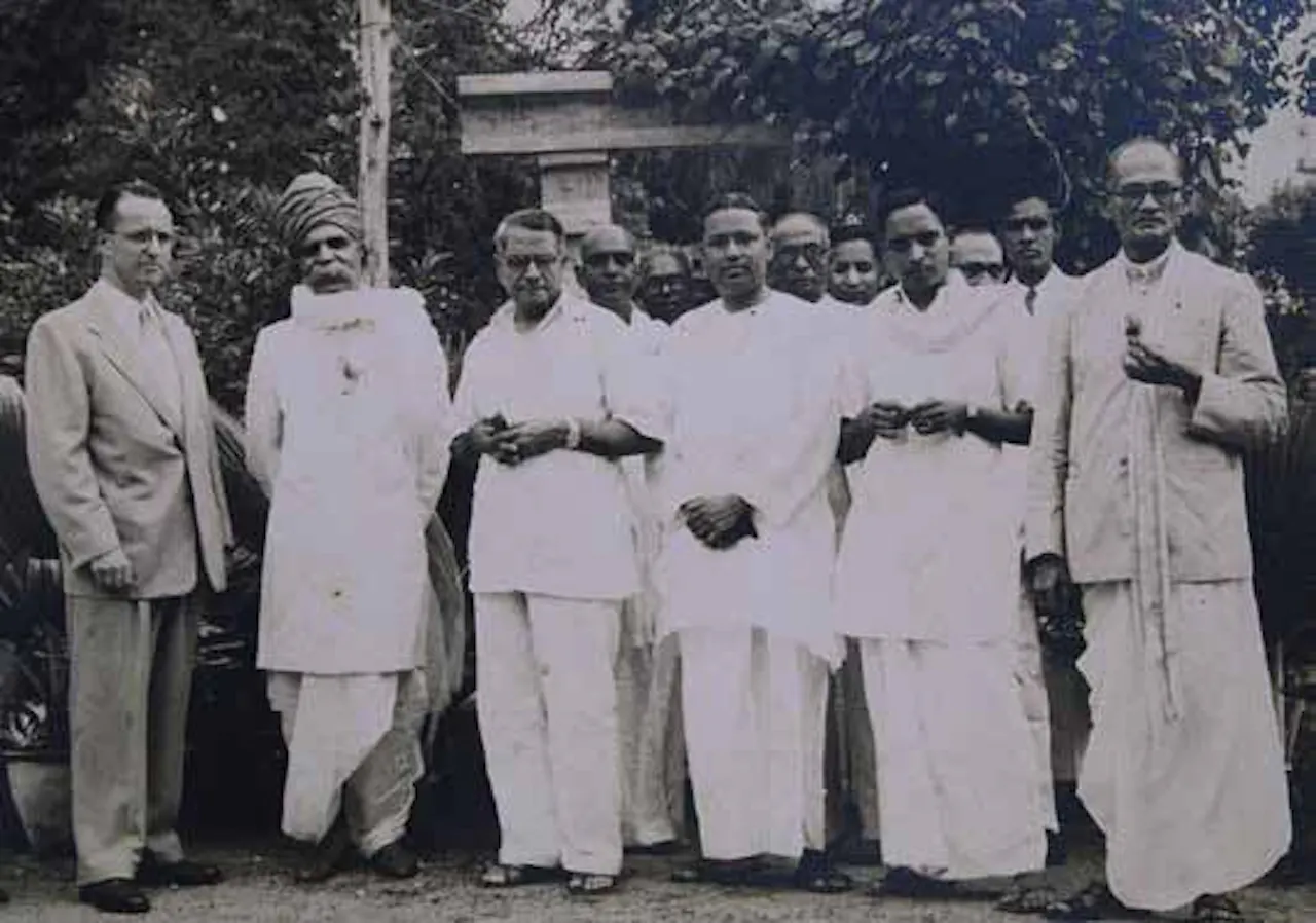 With Shri T.T.Krishnamachari, Finance Minster of India