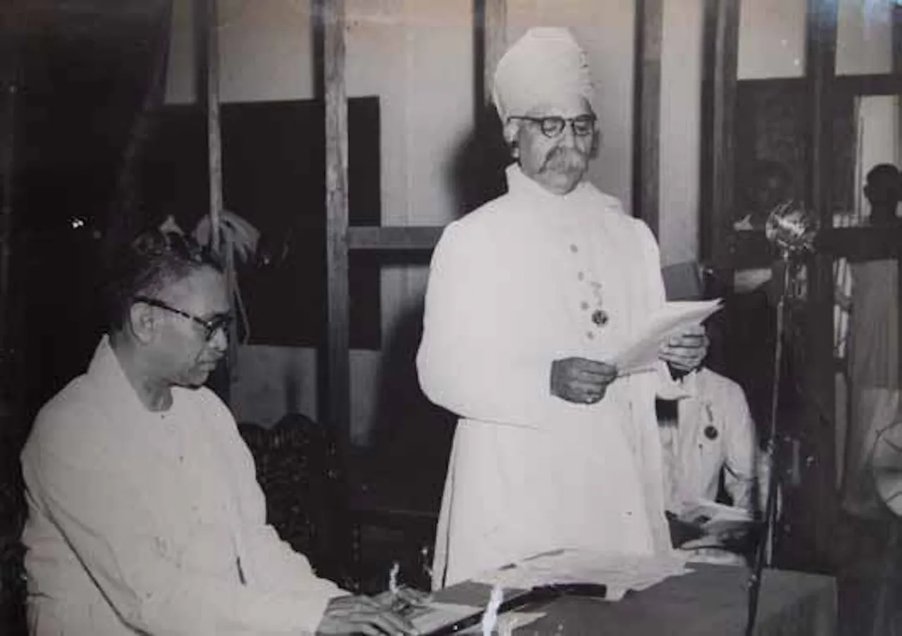 With Shri Kumaraswamy Raja, former Chief Minister of Madras, Tamil Nadu