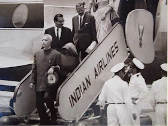 Lalchand and Milapchand after landing in Bombay, and subsequently returning back to Madras with Mohanchand