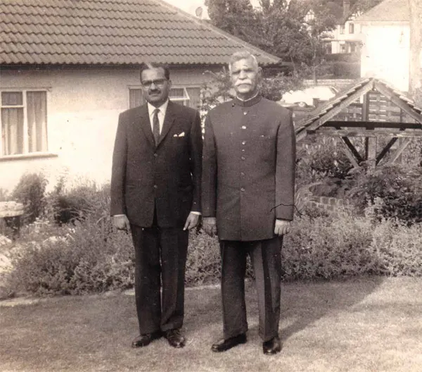 Father & Son in Croydon, England