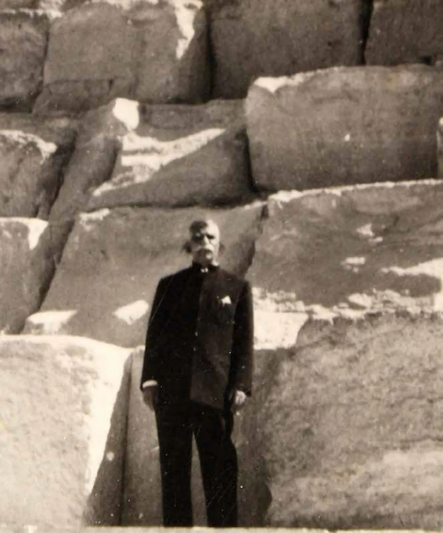 Lalchand at the Pyramids, Egypt