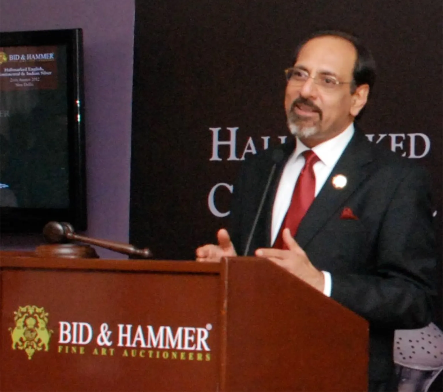 M. Maher Dadha speaking on the occasion